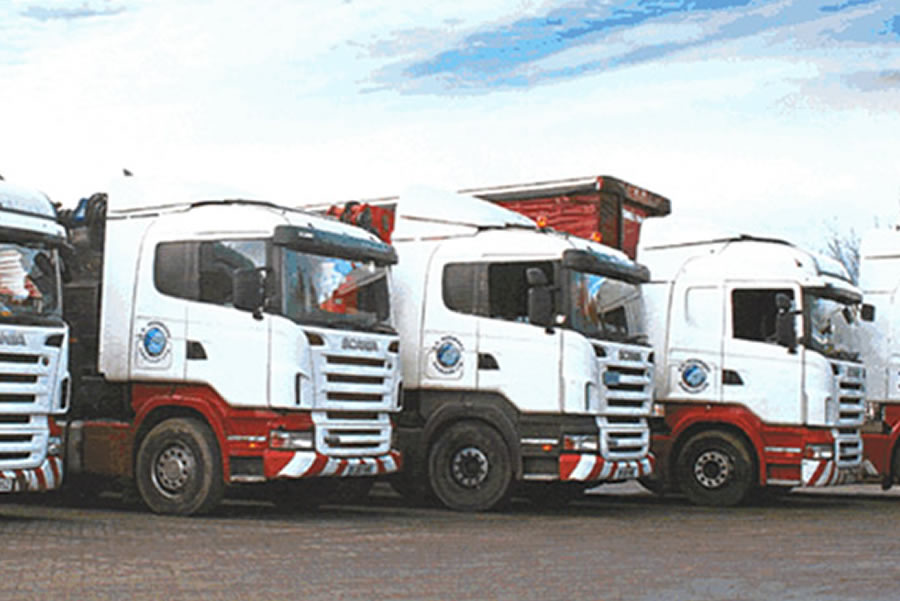 an image showing our Haulage fleet
